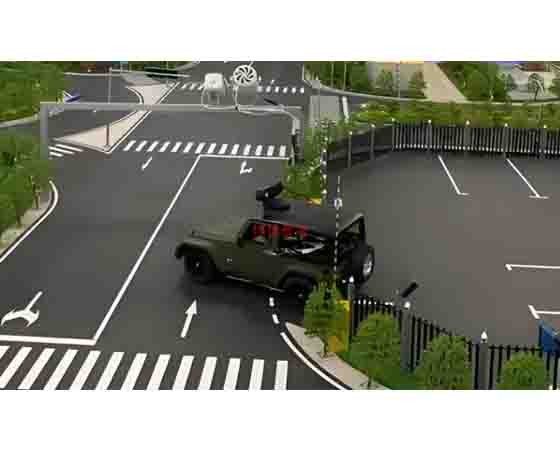 智能網(wǎng)聯(lián)汽車室內(nèi)車路協(xié)同模擬沙盤