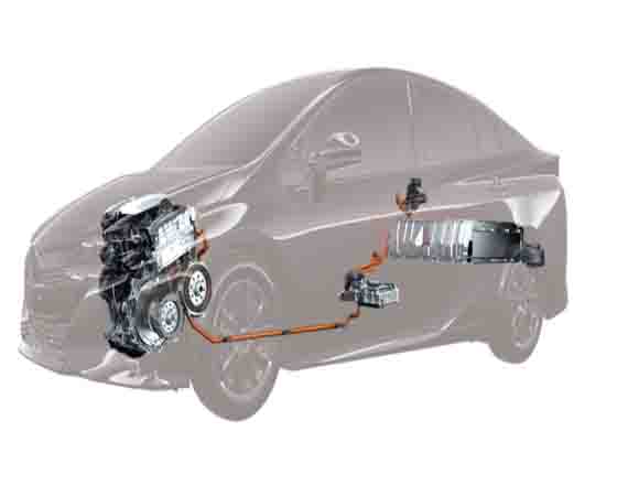 混合動(dòng)力實(shí)訓(xùn)整車