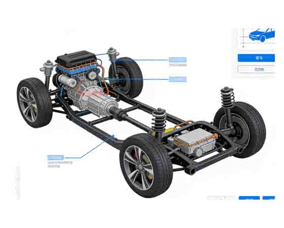 新能源（純電動）汽車結(jié)構(gòu)認(rèn)知原理與拆裝虛擬仿真軟件