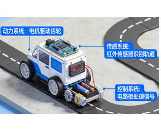 沙盤(pán)小車(chē) 移動(dòng)原理教具