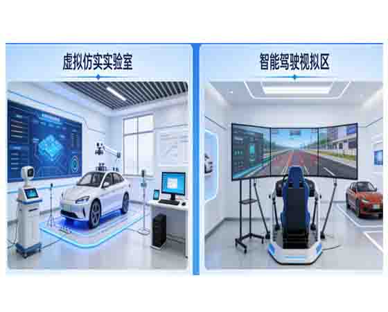 智能網(wǎng)聯(lián)汽車一體化仿真教學(xué)平臺(tái)